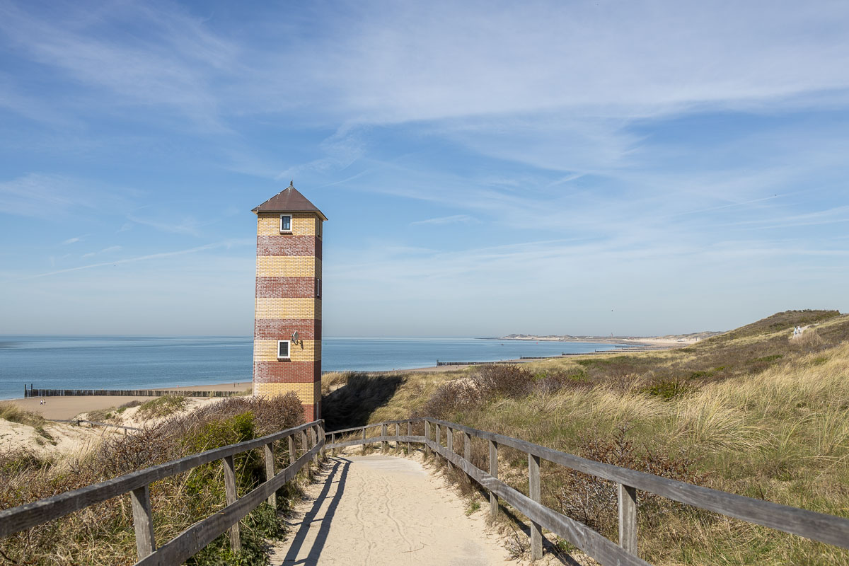 Pad richting de vuurtoren