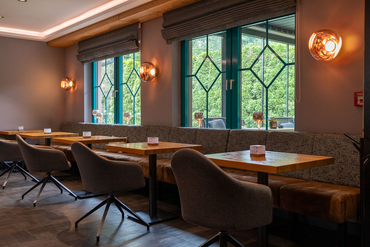 Deel van het restaurant