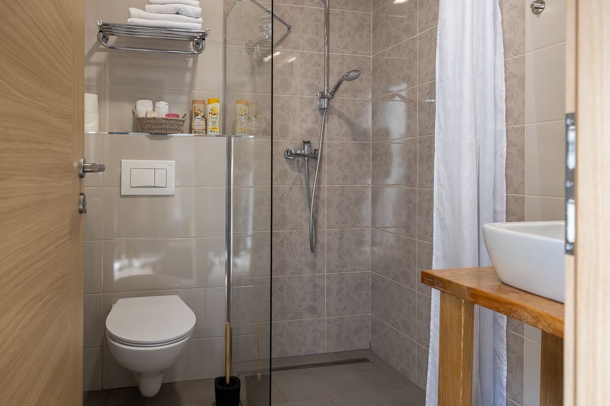 Badkamer met toilet