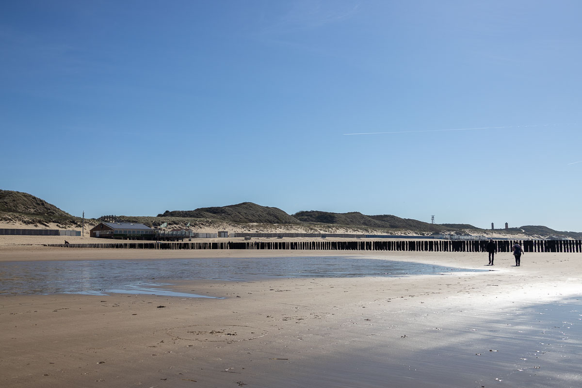 Strandtenten genoeg voor een stop