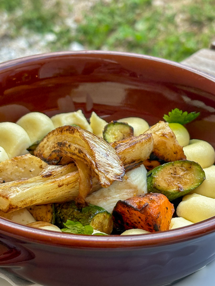 Gegrilde lokale groenten