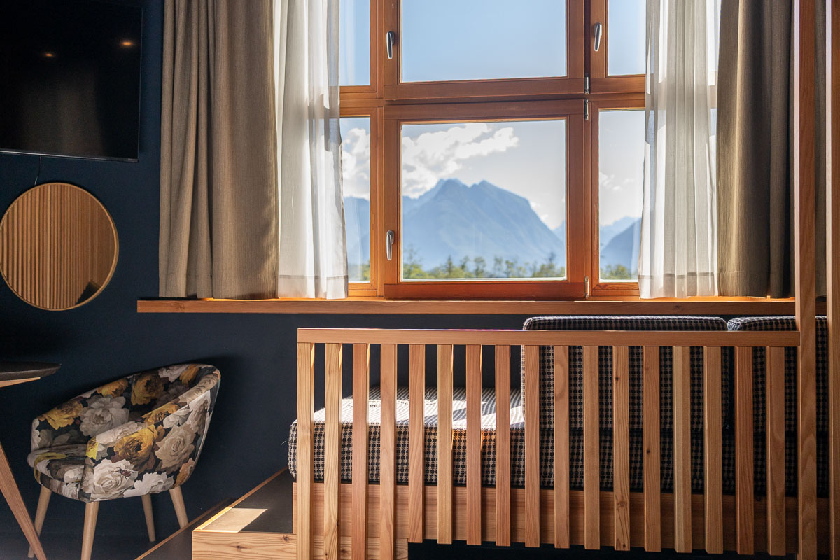 Uitzicht vanuit bed