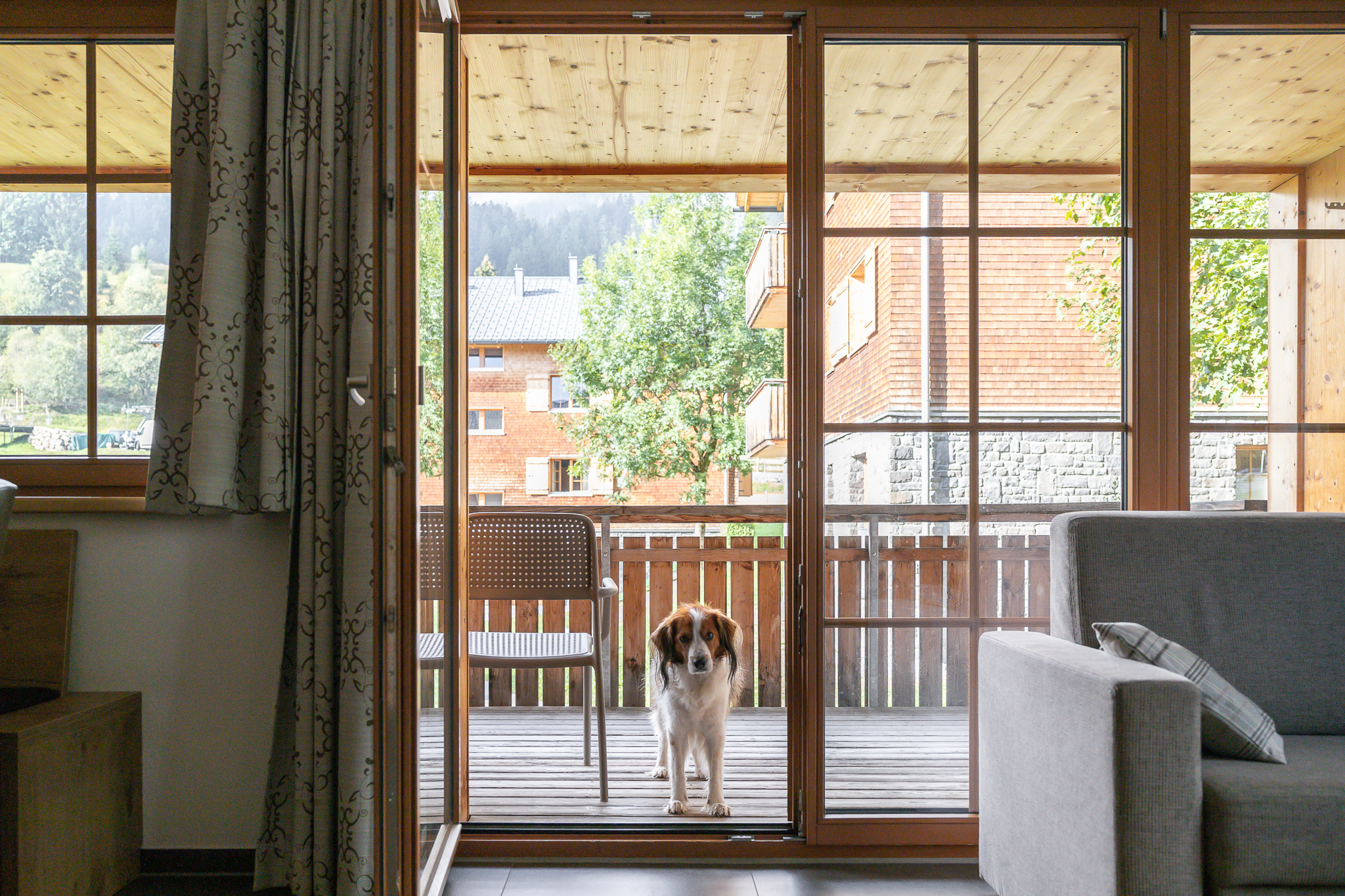 Ruime balkon